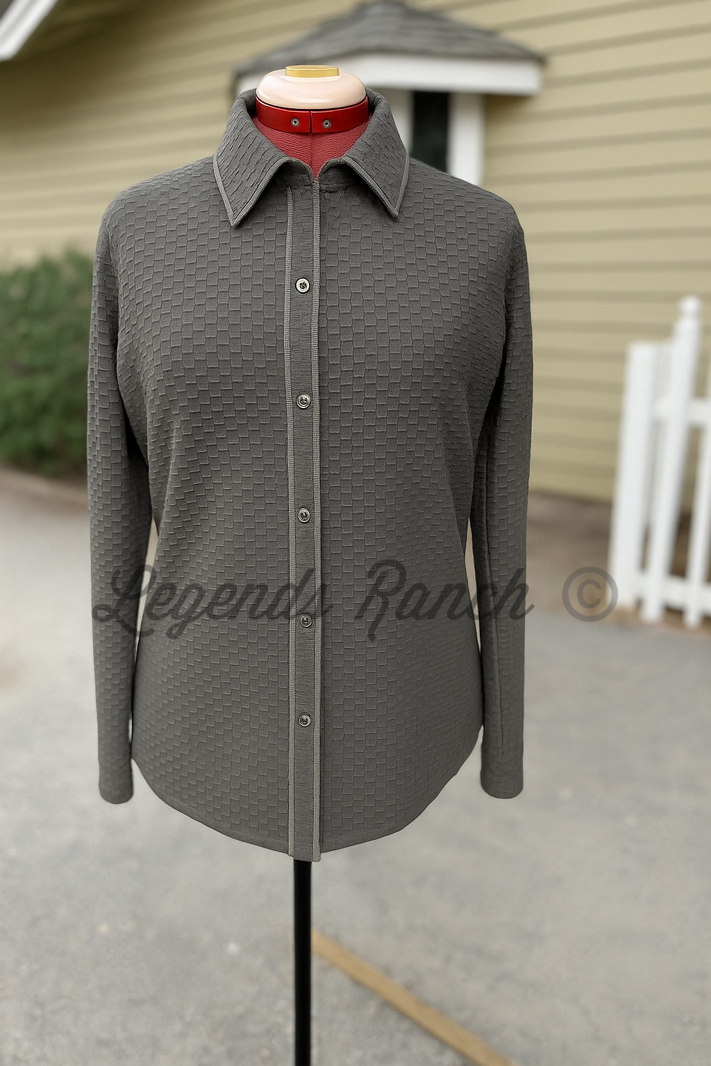 Dark Grey Waffle