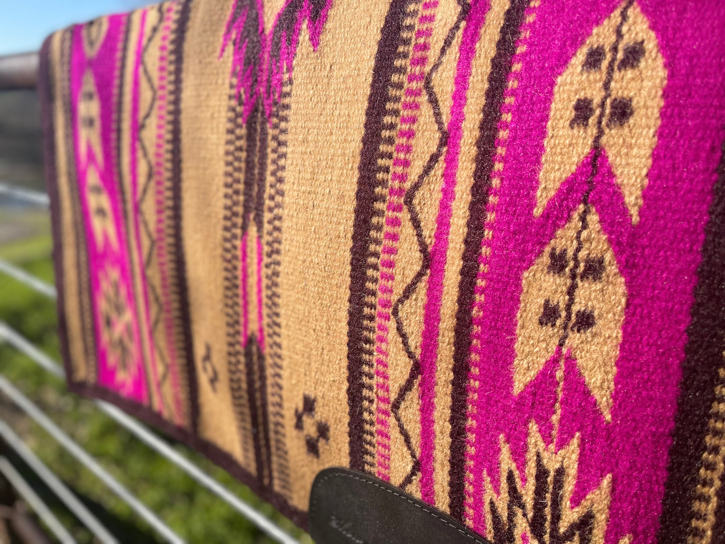 USED - Pink/Tan Blanket