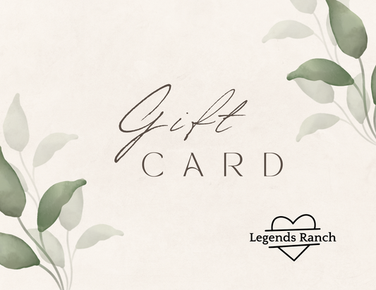 Gift Card - Legends Ranch Show Pads