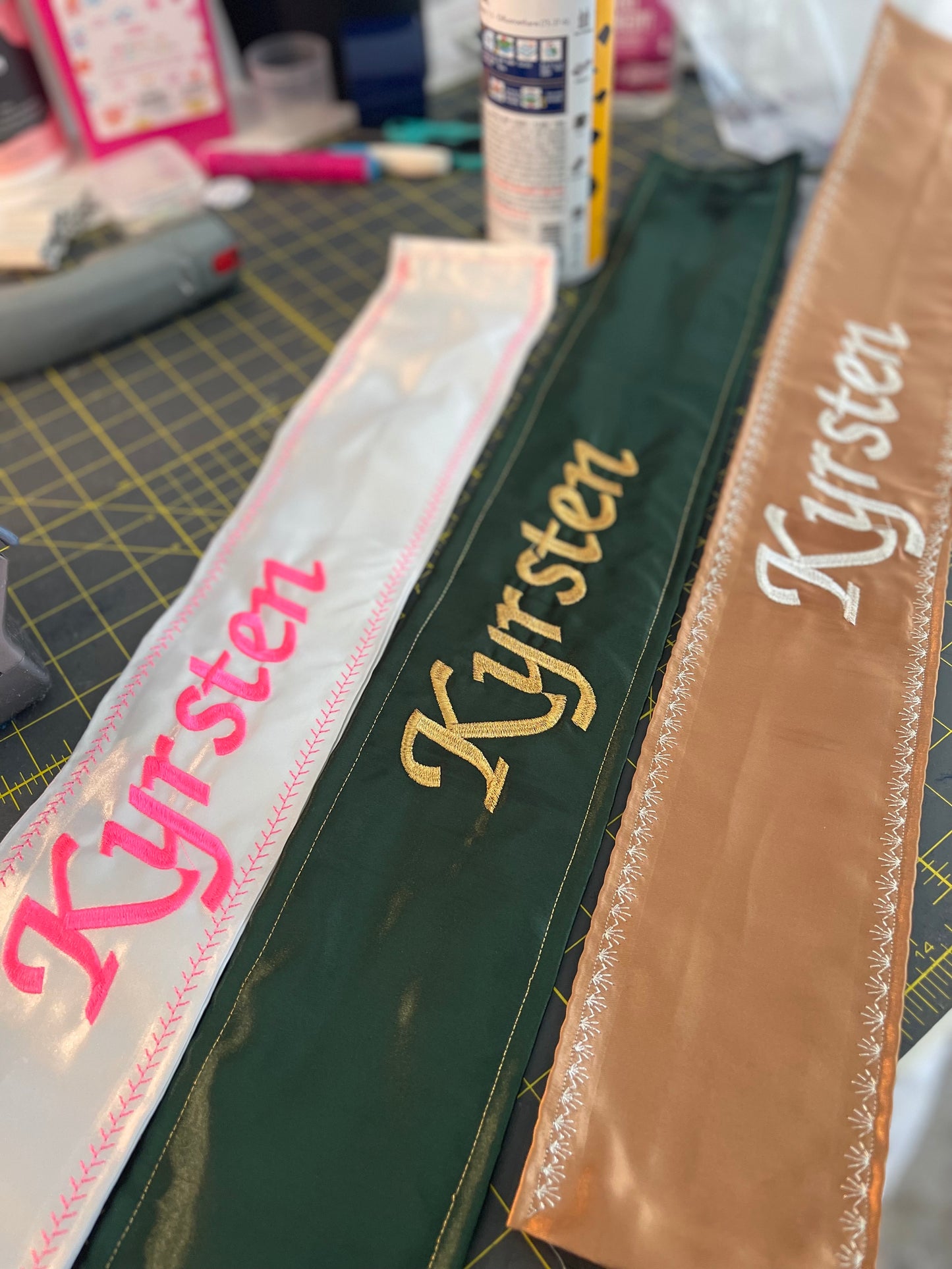 Rodeo Queen Sashes