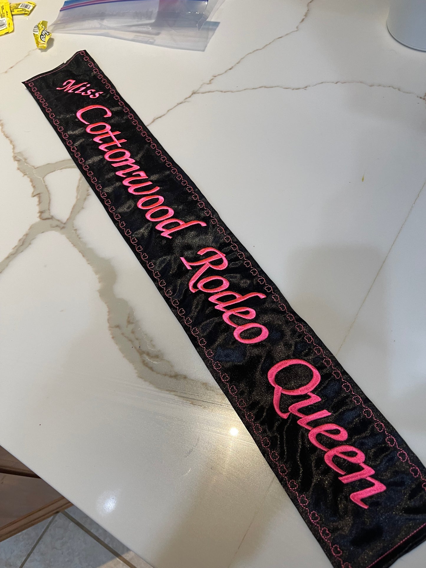 Rodeo Queen Sashes