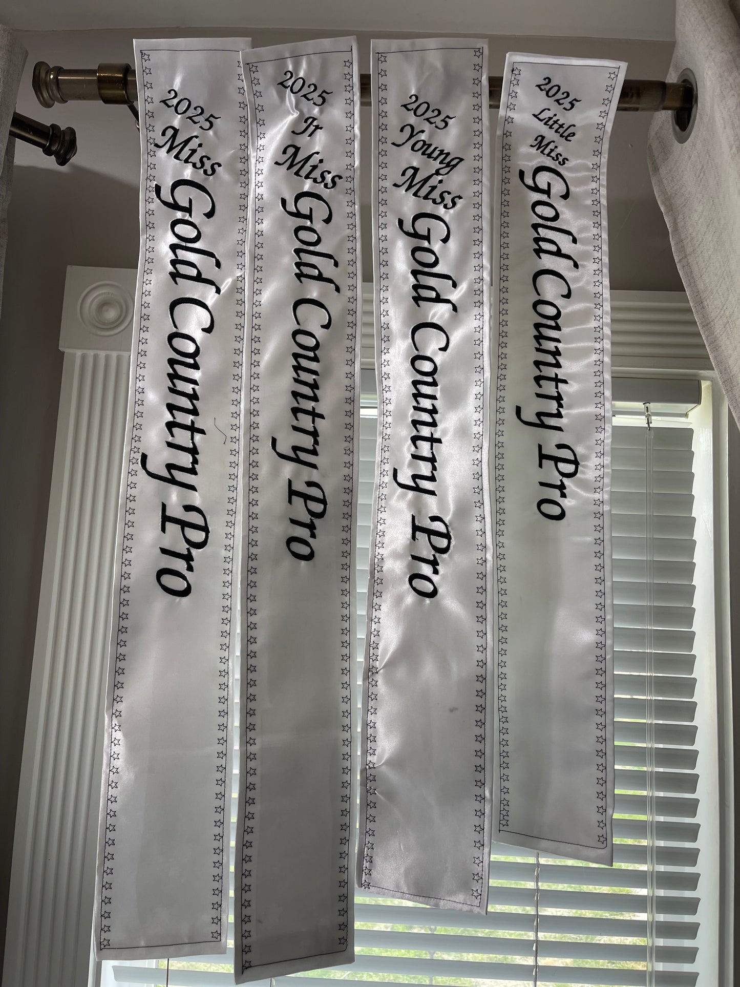 Rodeo Queen Sashes