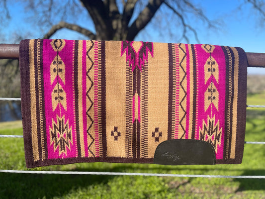 USED - Pink/Tan Blanket